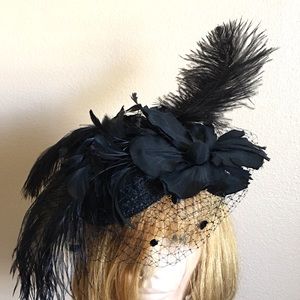 Black Fascinator